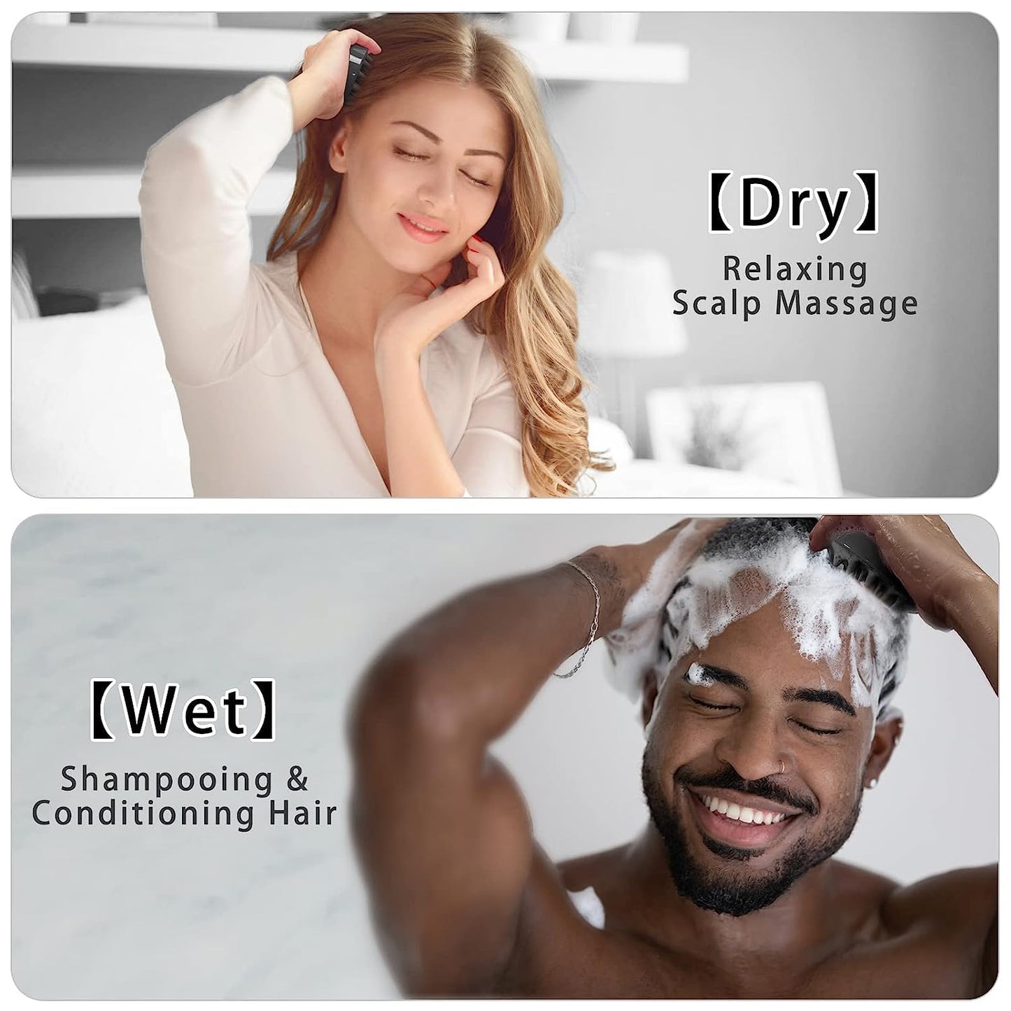 Hair Scalp Massager Shampoo Brush - Large