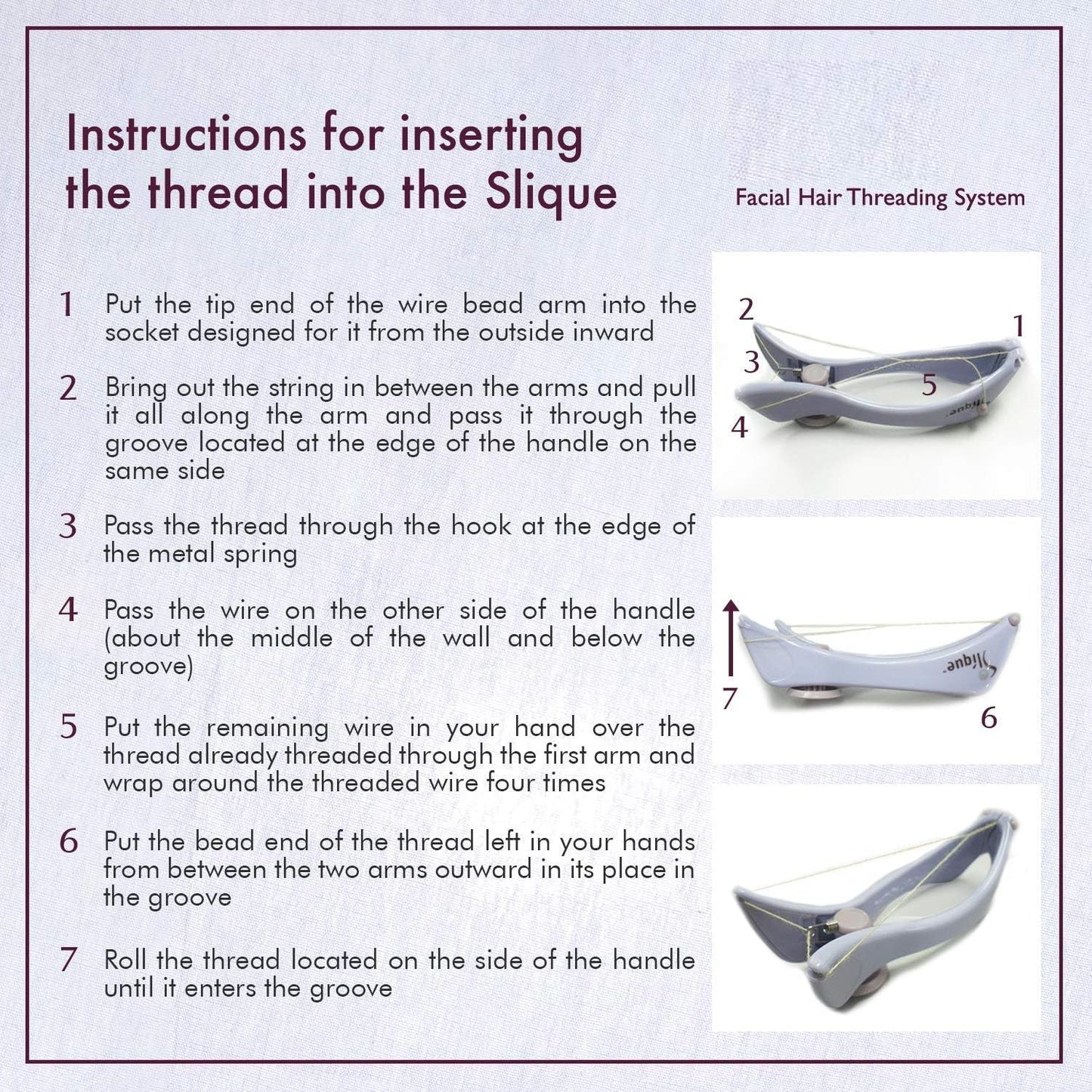 Beautique™ Sildne Eyebrow Face And Body Hair Threading Removal