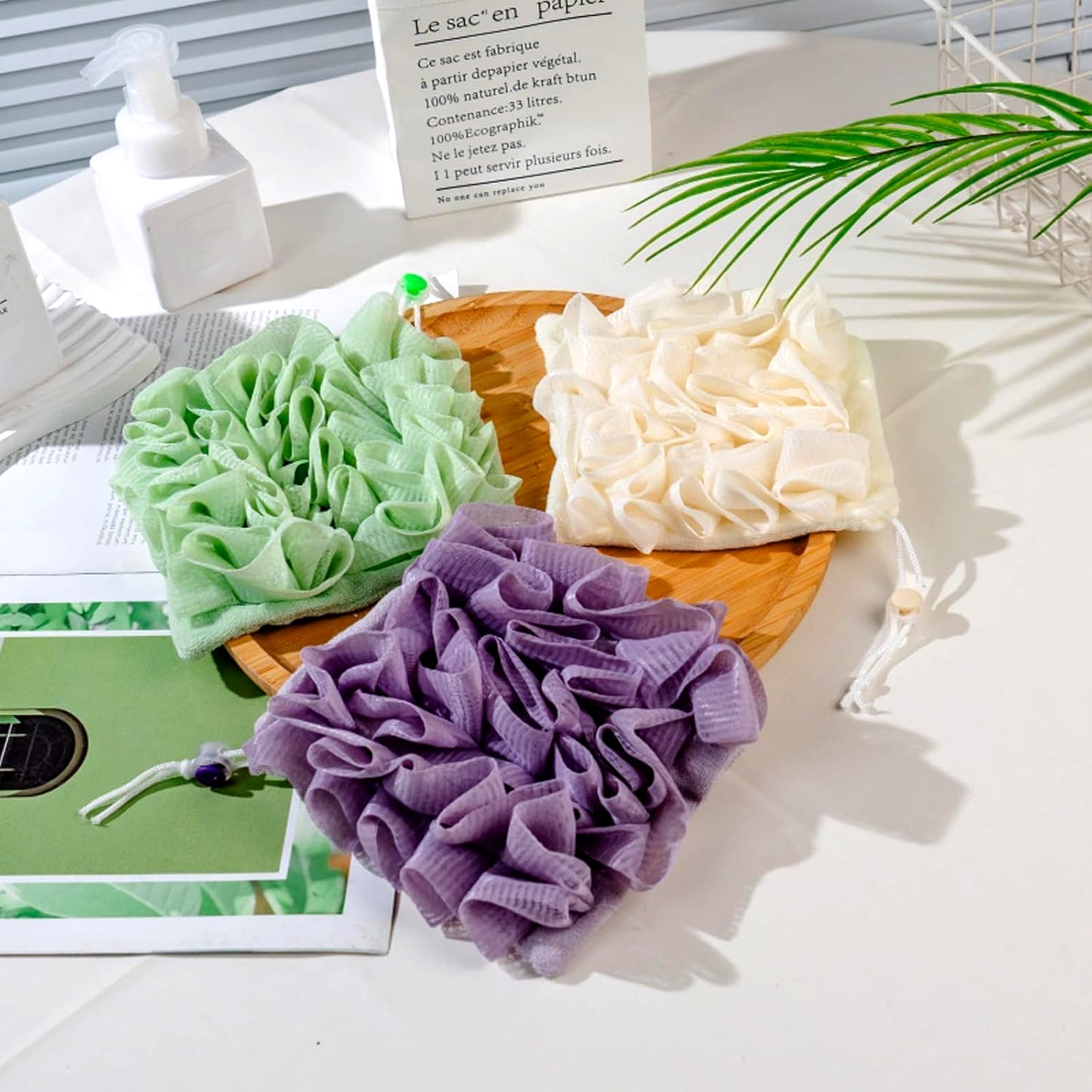 Beautique™ Loofah and Washcloth