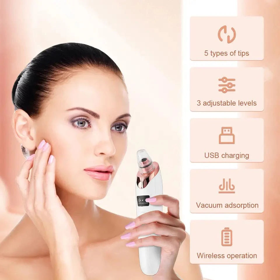 Beautique™Acne Pore & Blackhead Remover Rechargeable